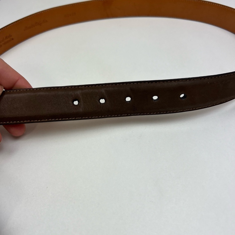 Martin Dingman Men’s Genuine Calfskin Handmade in America Solid Brass Buckle 36 - Picture 8 of 8